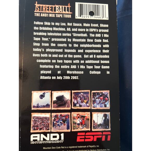 DVD Street Ball THE AND1 MIX TAPE TOUR 2 DVD Set ESPN - Picture 3 of 4
